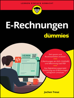 cover image of E-Rechnungen für Dummies